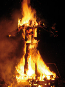Feuerwehralbtraum Menschliche Fackel © Céline Mackowiak, Freeimages
